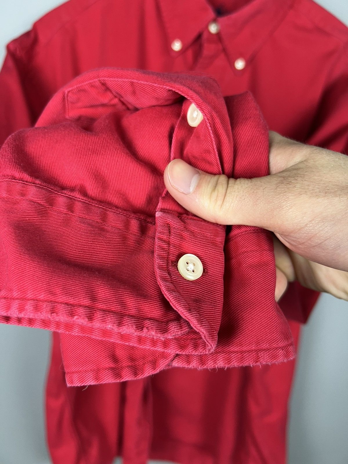 Polo Ralph Lauren Polo Ralph Lauren Vintage Shirt Button Up Long Sleeve Size US XL / EU 56 / 4 - 6 Thumbnail