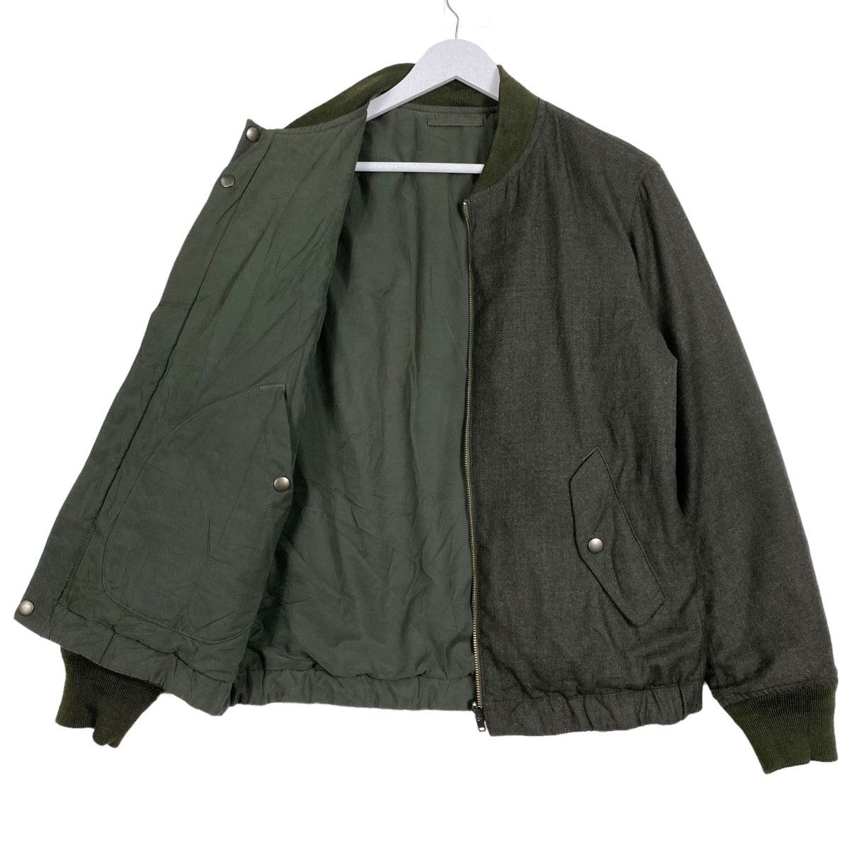 Japanese Brand 💥UNITED ARROW REVERSIBLE RIOT BOMBER JACKET Size US M / EU 48-50 / 2 - 7 Thumbnail