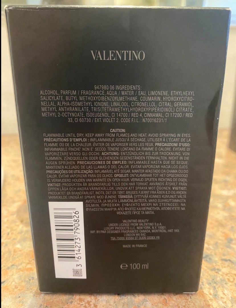 Valentino Valentino born in roma intense 100ml NEW Size ONE SIZE - 3 Thumbnail