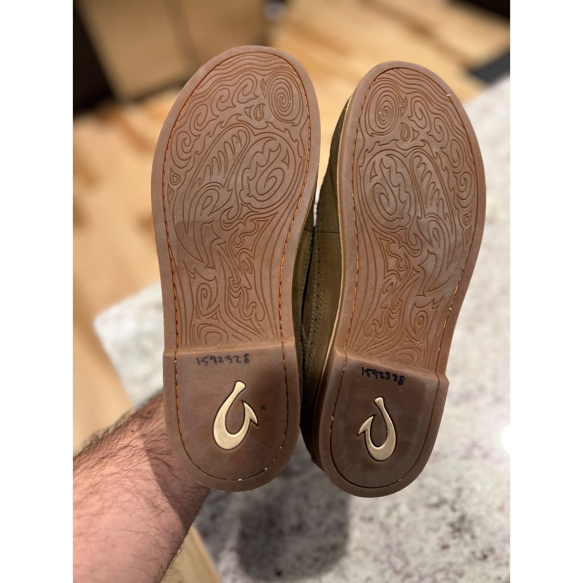 Olukai OLUKAI Honolulu Leather Boot Shoe - Size 8 Size US 8 / EU 41 - 5 Thumbnail