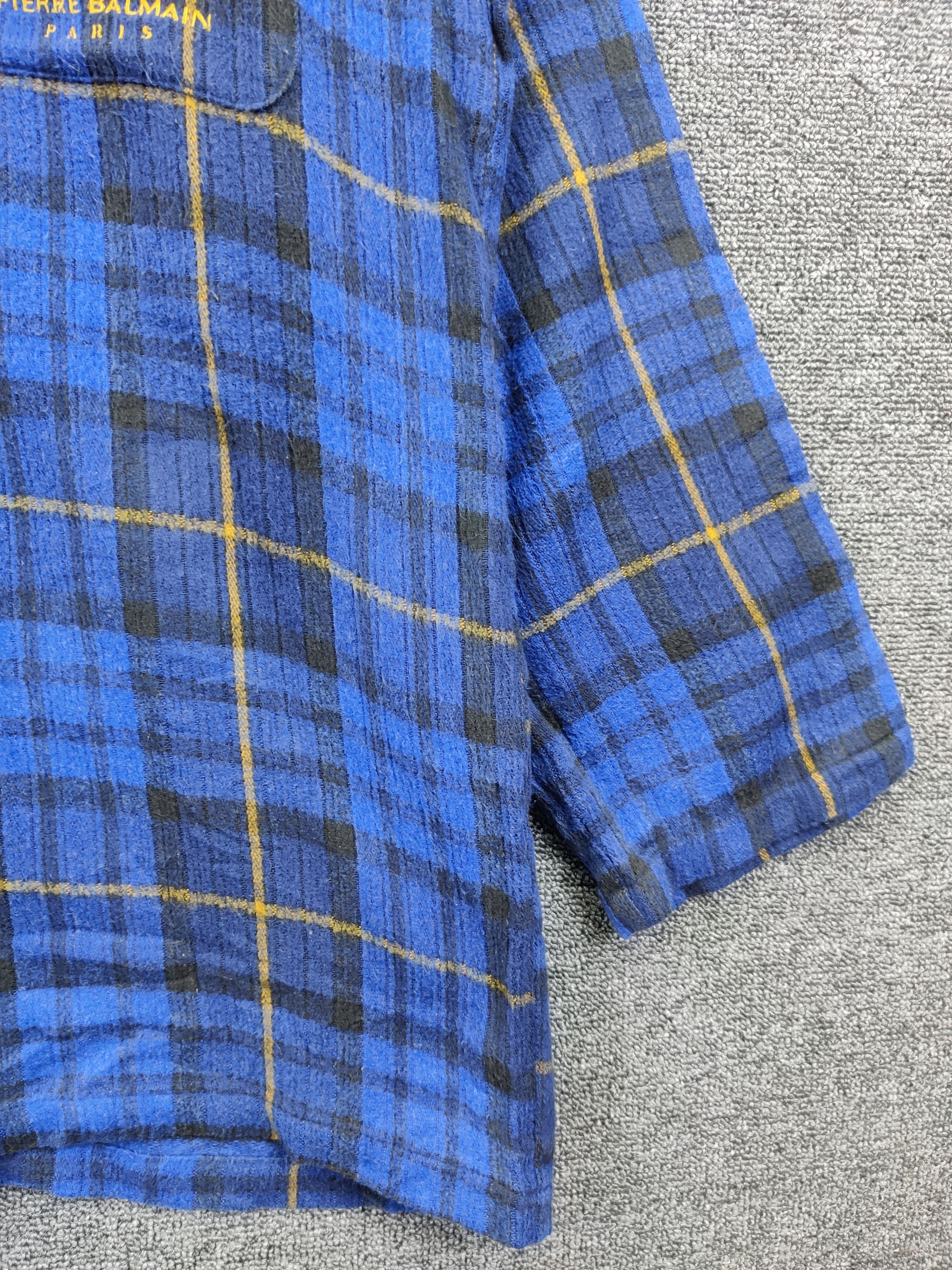 Balmain Vintage Vent Vent Pierre Balmain Checkered Set Pyjama Size US L / EU 52-54 / 3 - 3 Thumbnail