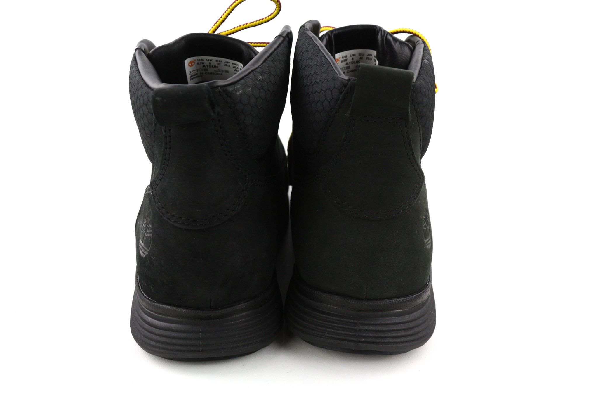 Timberland A19UK UK8 Black Leather Comfort 80968 Size US 8.5 / EU 41-42 - 6 Thumbnail