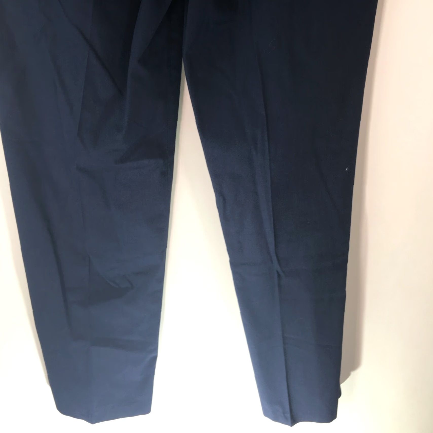Haggar Haggar Dress Pants Navy Blue Flat Front Straight Leg 36x34 Men Regular Size 36 Blue Classic Everyday Pants Mens Size US 36 / EU 52 - 4 Thumbnail