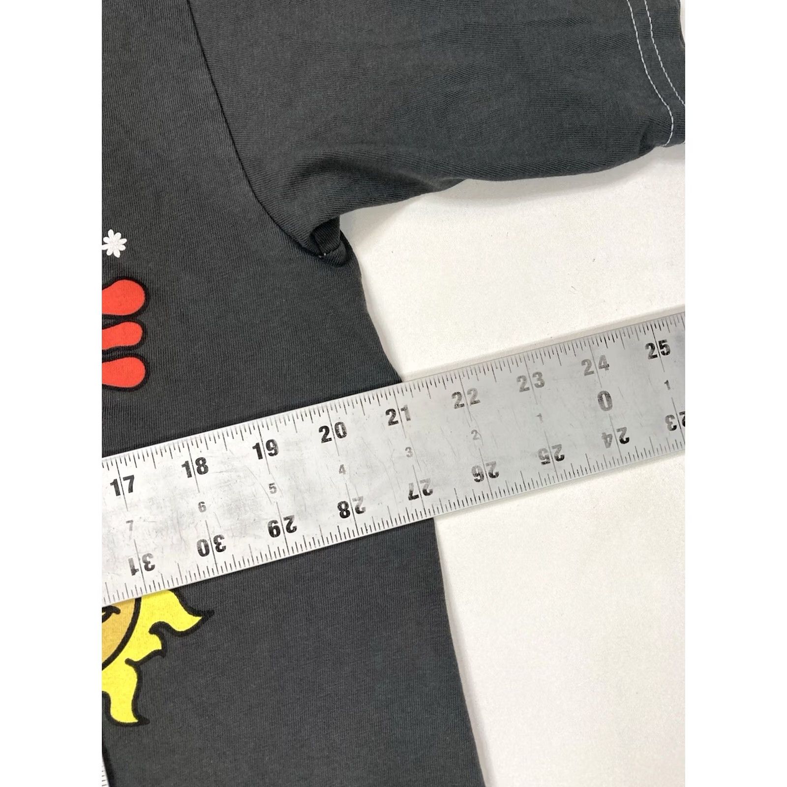 Pacsun Pacsun Graphic Print T-Shirt Men Large Gray Flower Sun Mushroom Crew Neck Short Sleeve PacSun Logo All Seasons Size US L / EU 52-54 / 3 - 6 Thumbnail
