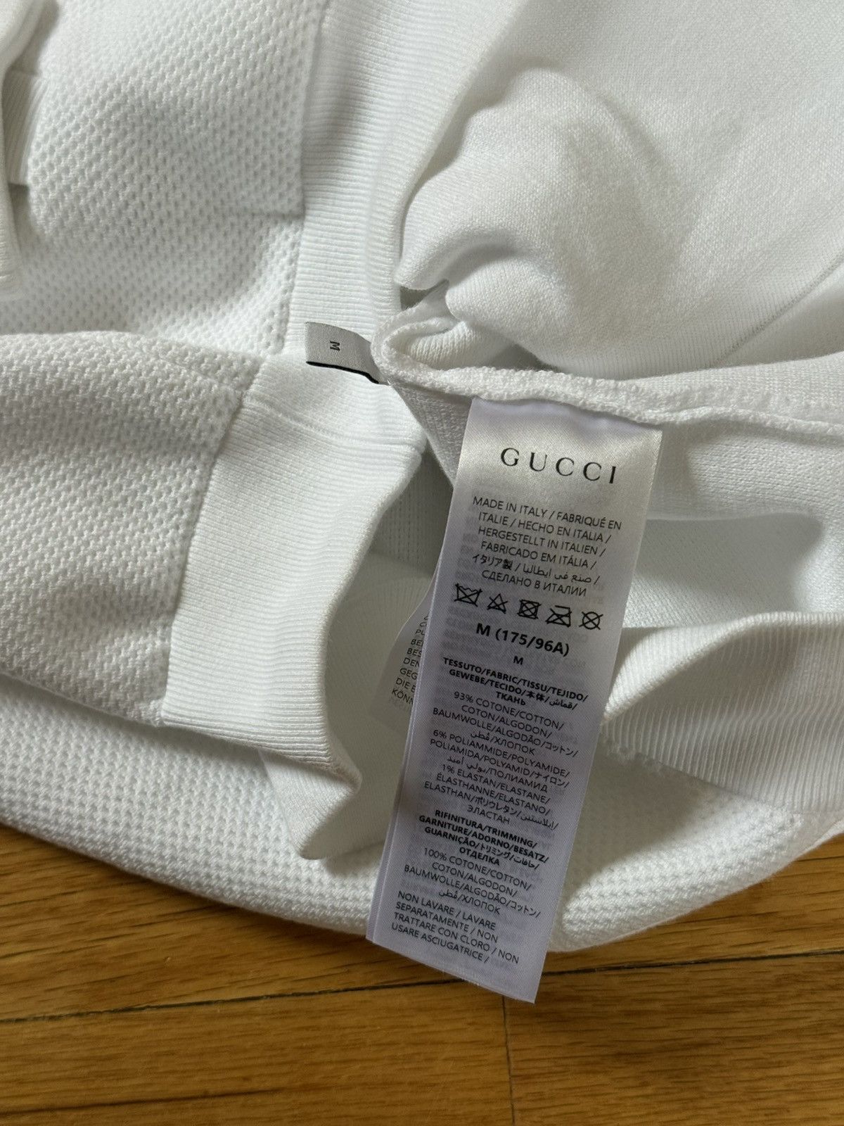 Gucci Gucci Waffle Knit Track Jacket with Web Size US M / EU 48-50 / 2 - 4 Thumbnail