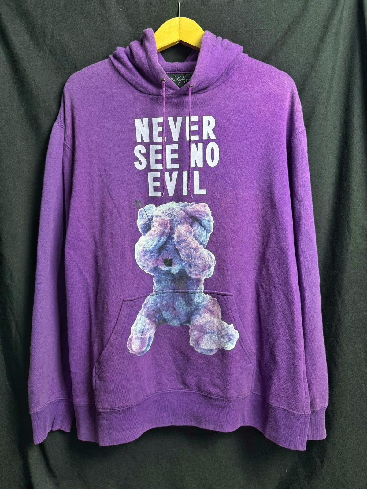 Beauty Beast × Hysteric Glamour × Japanese Brand Around 2015 Milkboy Never See No Evil Hoodie Size US L / EU 52-54 / 3 - 1 Thumbnail