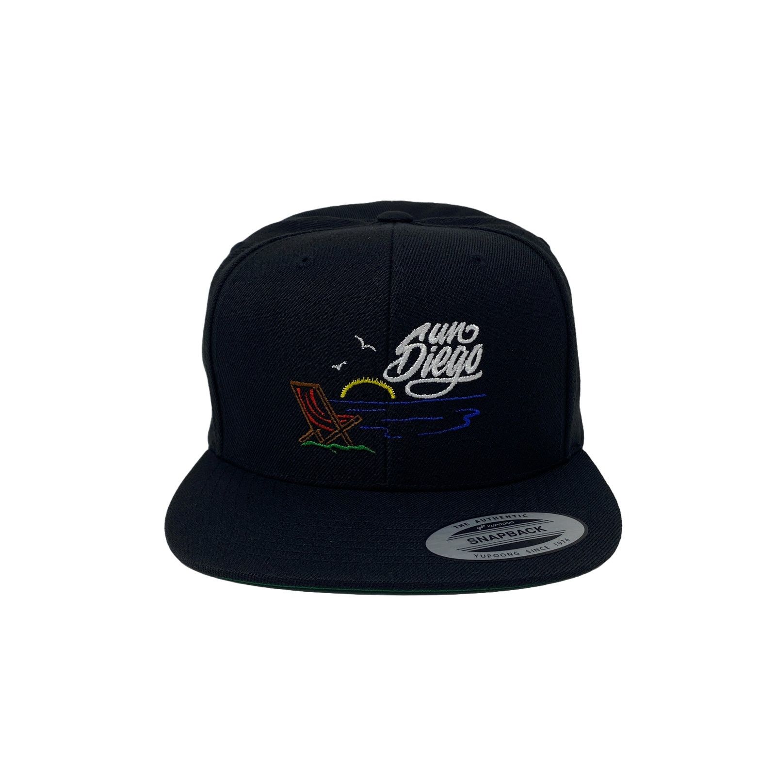 Other San Diego SD CA SUN Beach SoCal PCH Mexico Bay Snapback Hat Size ONE SIZE - 2 Thumbnail