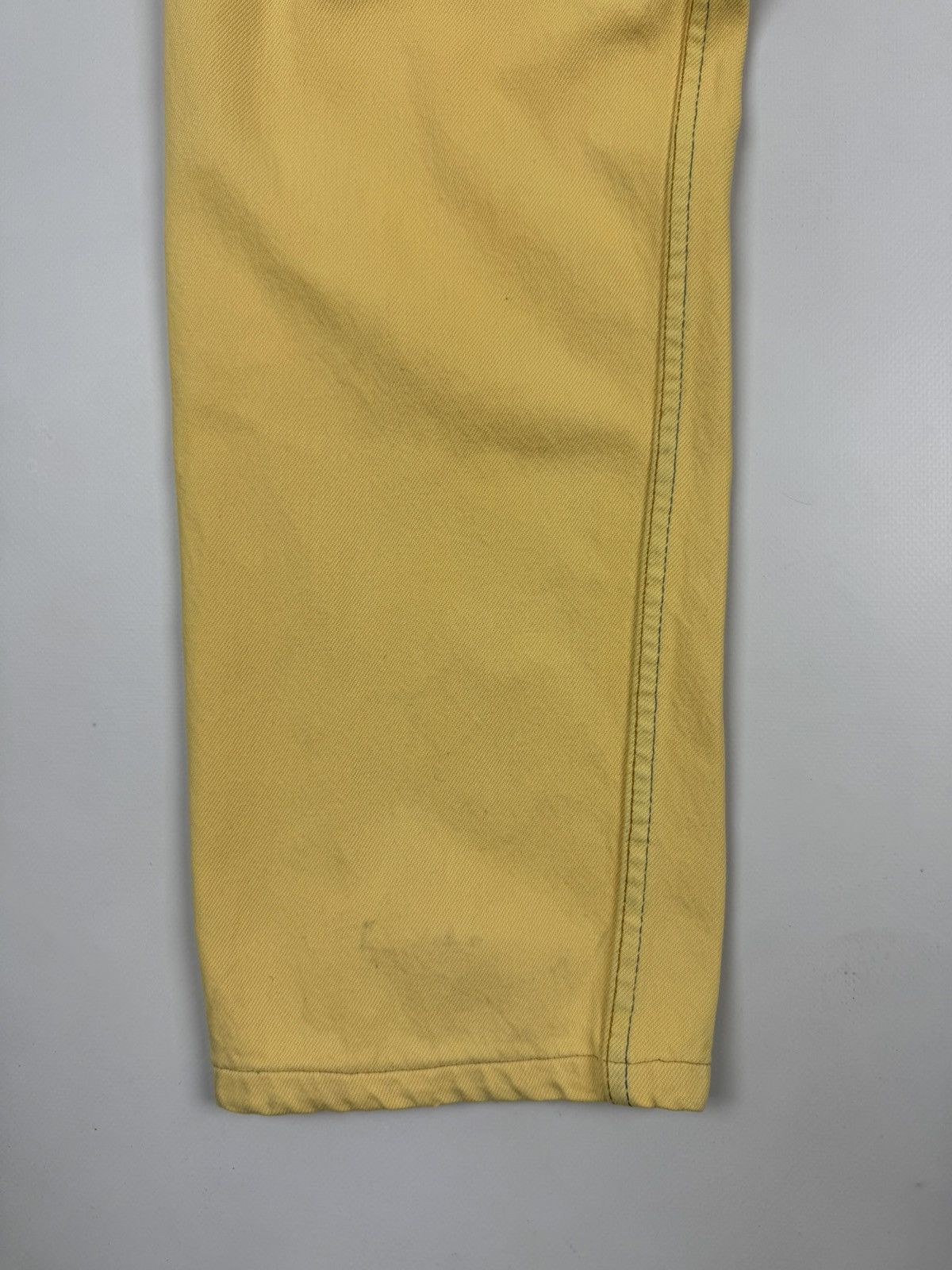 Levi's 1990’s Distressed Levi’s 501xx Yellow Denim Jeans Pants Size US 36 / EU 52 - 18 Thumbnail