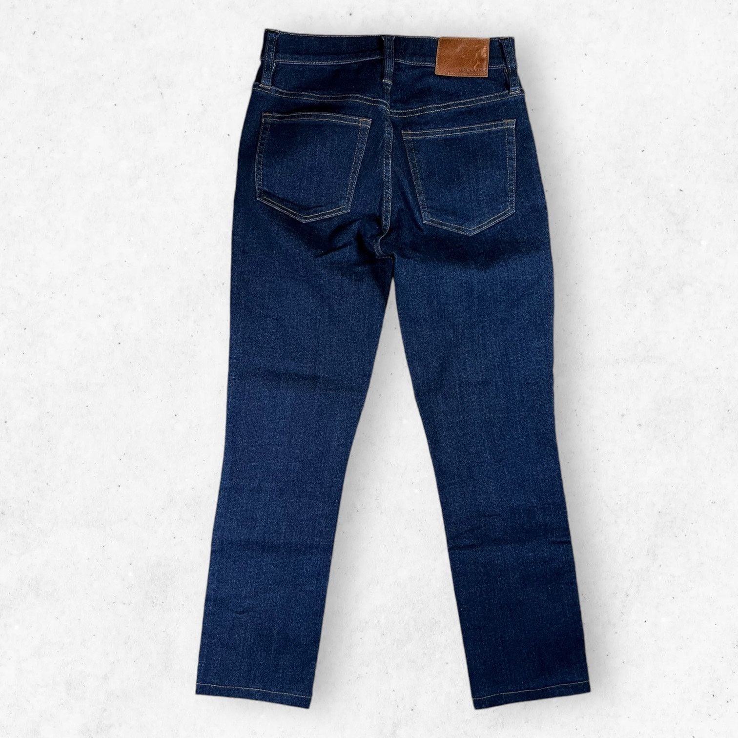 J.Crew J. Crew Jeans Vintage Straight Women's 25 Dark Wash Stretch Size 25" / US 0 / IT 36 - 2 Thumbnail