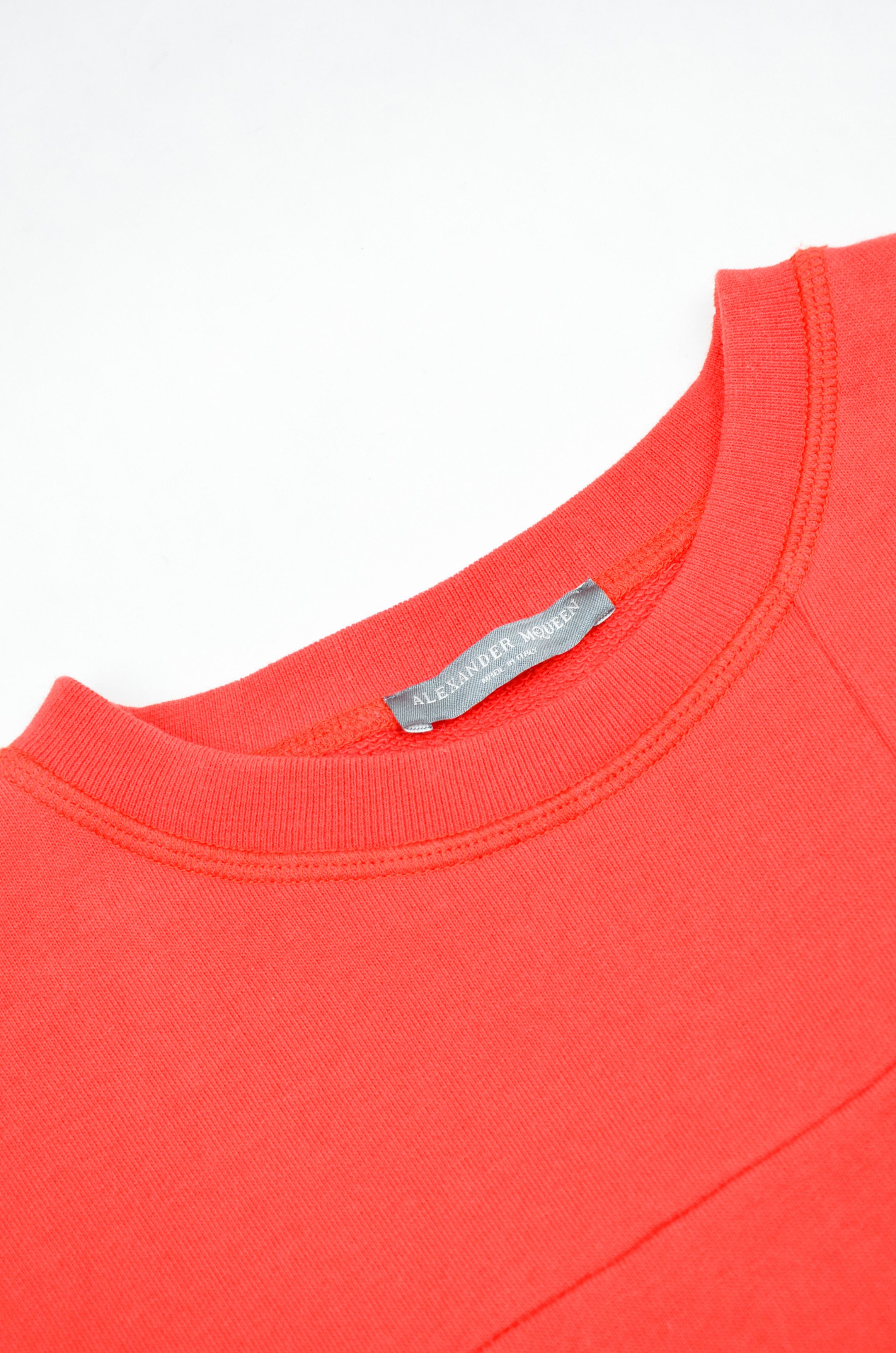Alexander McQueen Alexander McQueen Red Draped Luxe Sweatshirt Style Dress 42 Size M / US 6-8 / IT 42-44 - 6 Thumbnail