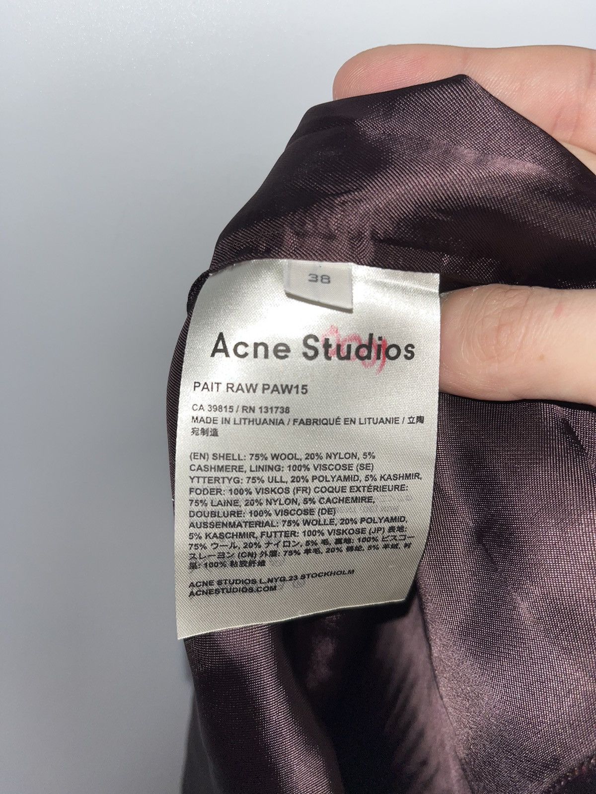 Acne Studios Acne Studios wool mini skirt Size 28" / US 6 / IT 42 - 4 Thumbnail