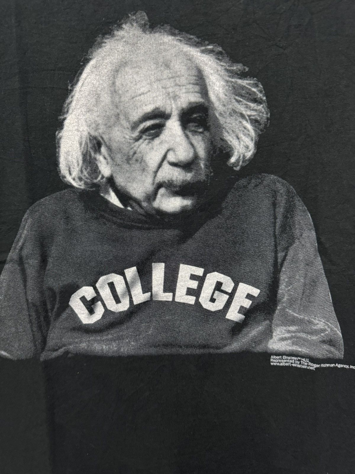 Arts & Science × Vintage Vintage 90’s Albert Einstein Photo T shirt Science Size US M / EU 48-50 / 2 - 2 Thumbnail