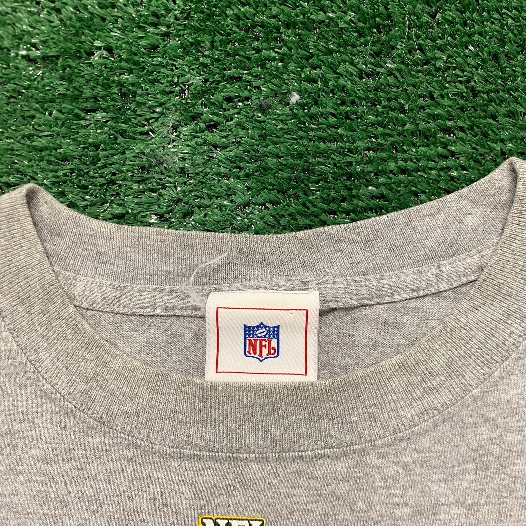NFL Vintage Y2K Pittsburgh Steelers T-Shirt Gray Logo NFL Footba Size US XL / EU 56 / 4 - 4 Thumbnail