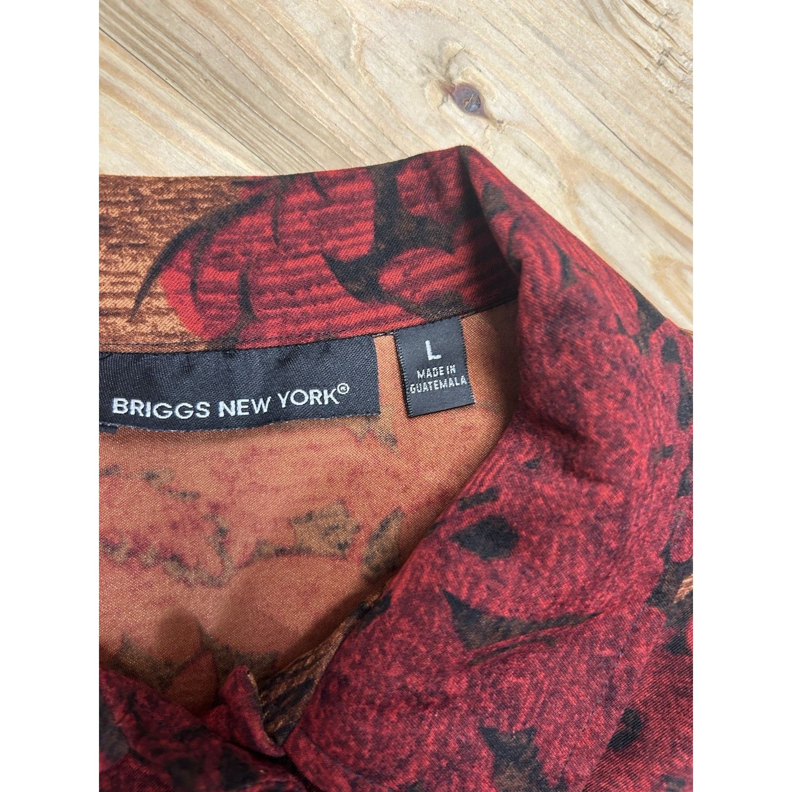 Other Briggs New York Petite Red Floral Blazer Jacket Size L Size L / US 10 / IT 46 - 6 Thumbnail