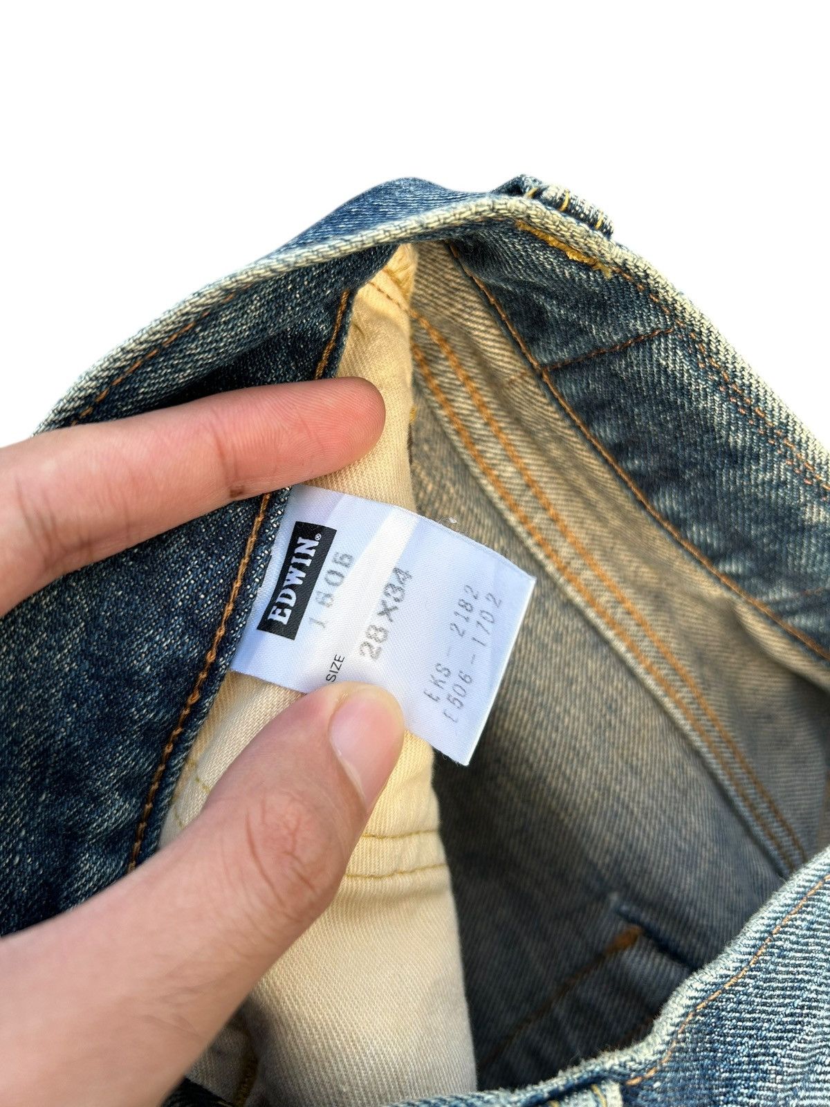 Kapital Vintage Edwin 505z Selvedge Distressed Denim Jeans Size US 29 - 9 Thumbnail