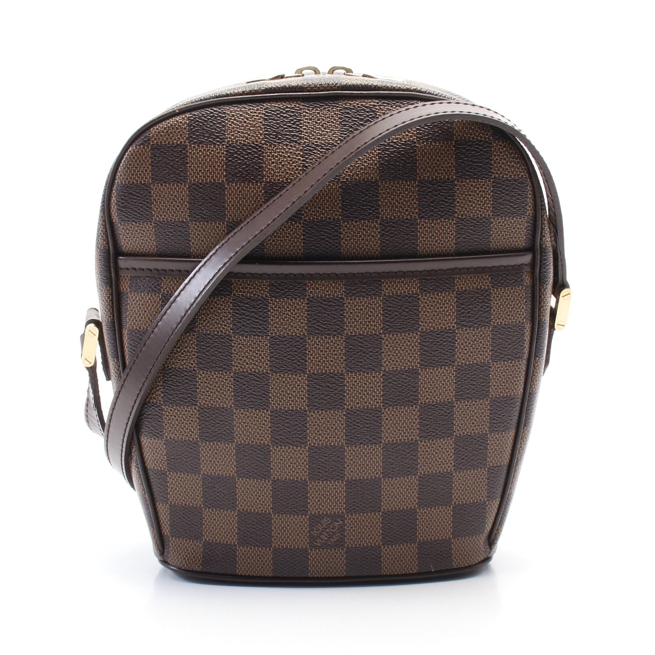 Louis Vuitton Louis Vuitton Ipanema Pm Damier Ebene Shoulder Bag Leather Brown Size ONE SIZE - 1 Thumbnail