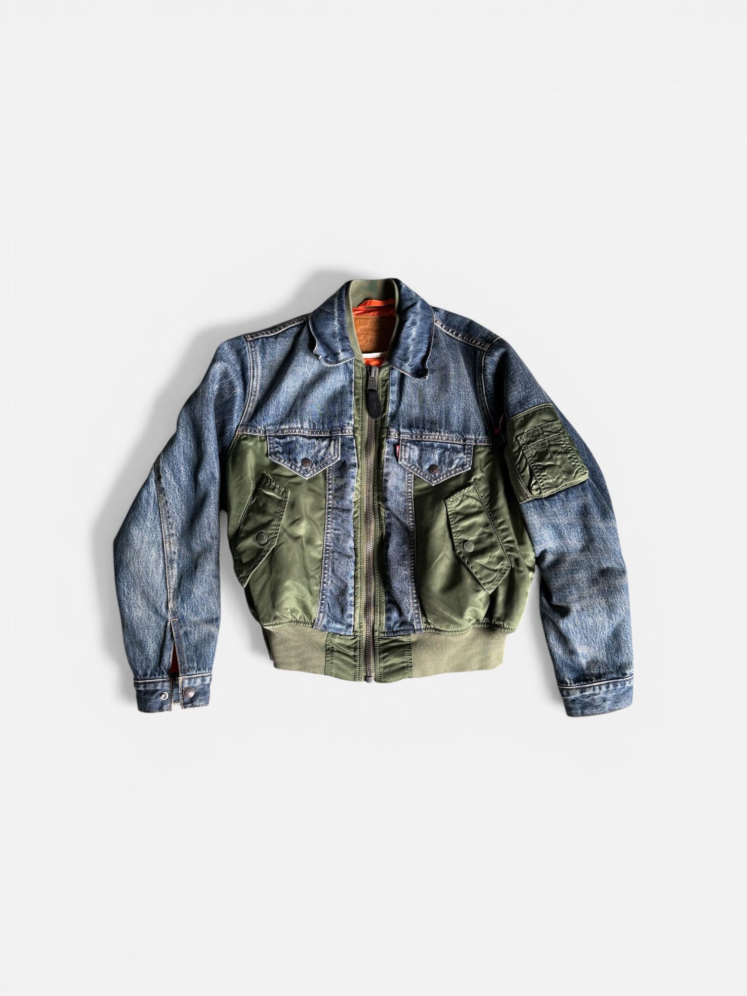 Levi's Levi’s Hybrid Bomber Jacket HK exclusive ma-1 Size US XS / EU 42 / 0 - 1 Thumbnail