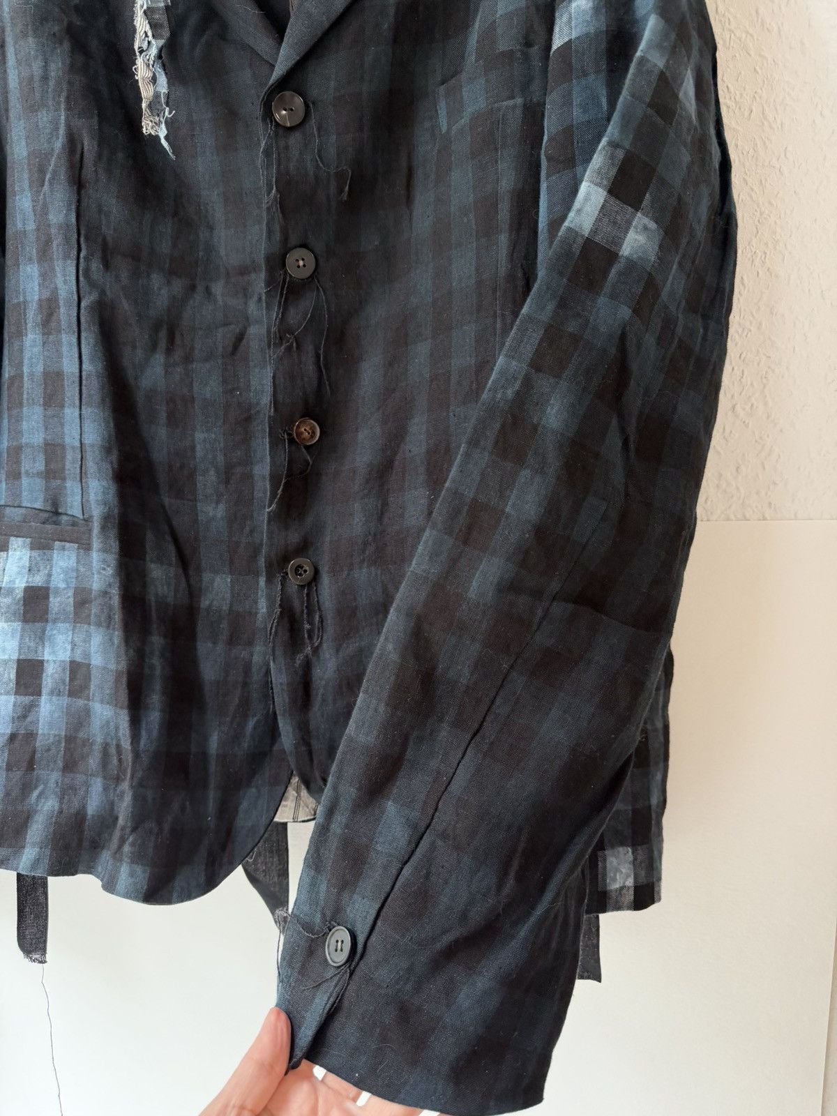 Archivio J.M. Ribot Archivio J. M. Ribot Men's Linen Blazer Size US L / EU 52-54 / 3 - 5 Thumbnail