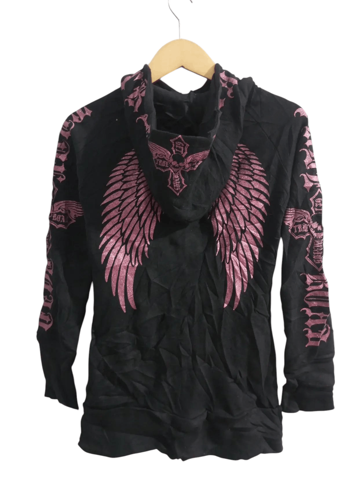 20471120 Vintage Galmourous punk angles hoodie Size US S / EU 44-46 / 1 - 1 Thumbnail