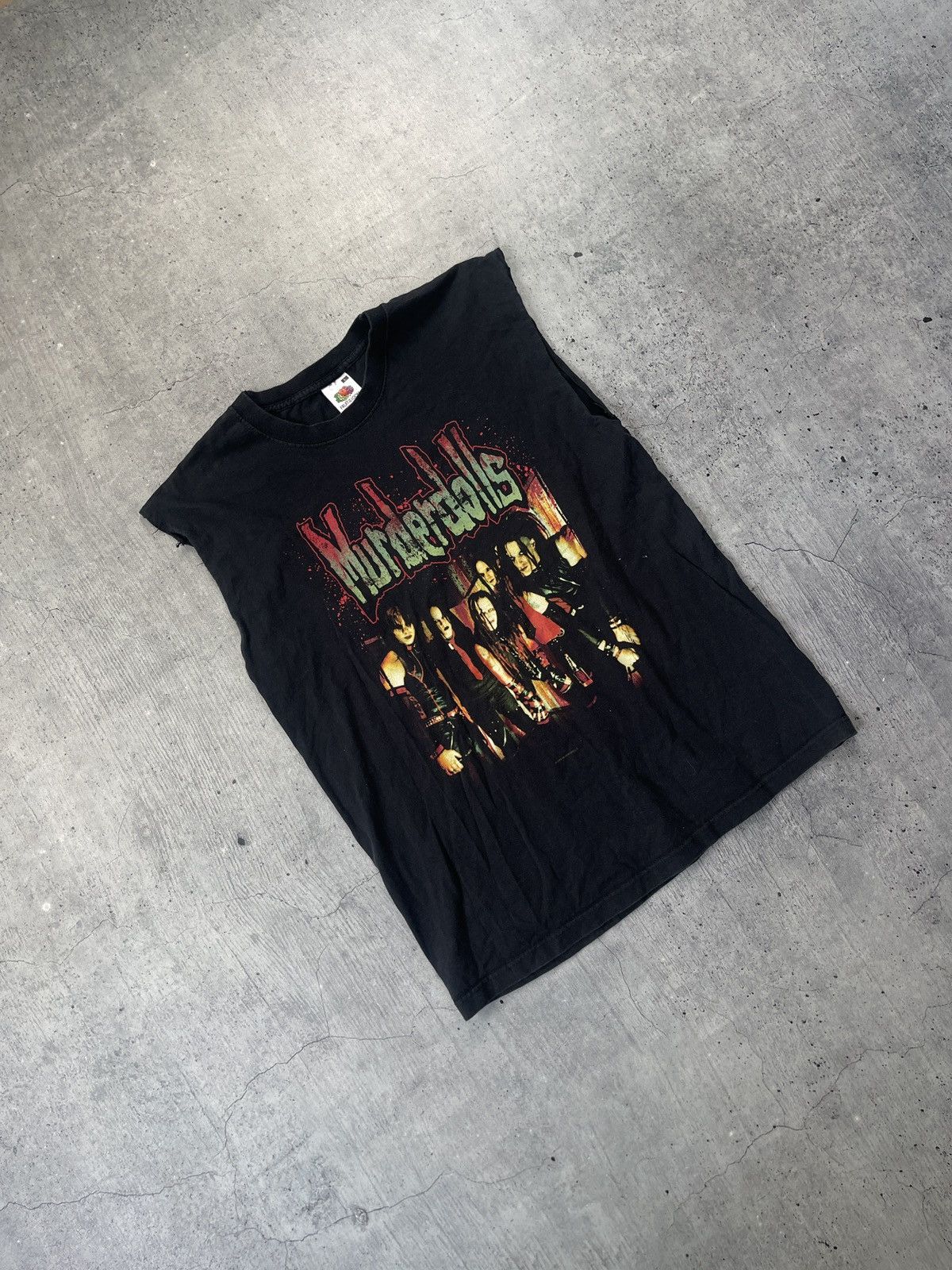 Band Tees × Vintage Vintage Murderdolls Band tee shirt Size US L / EU 52-54 / 3 - 1 Thumbnail