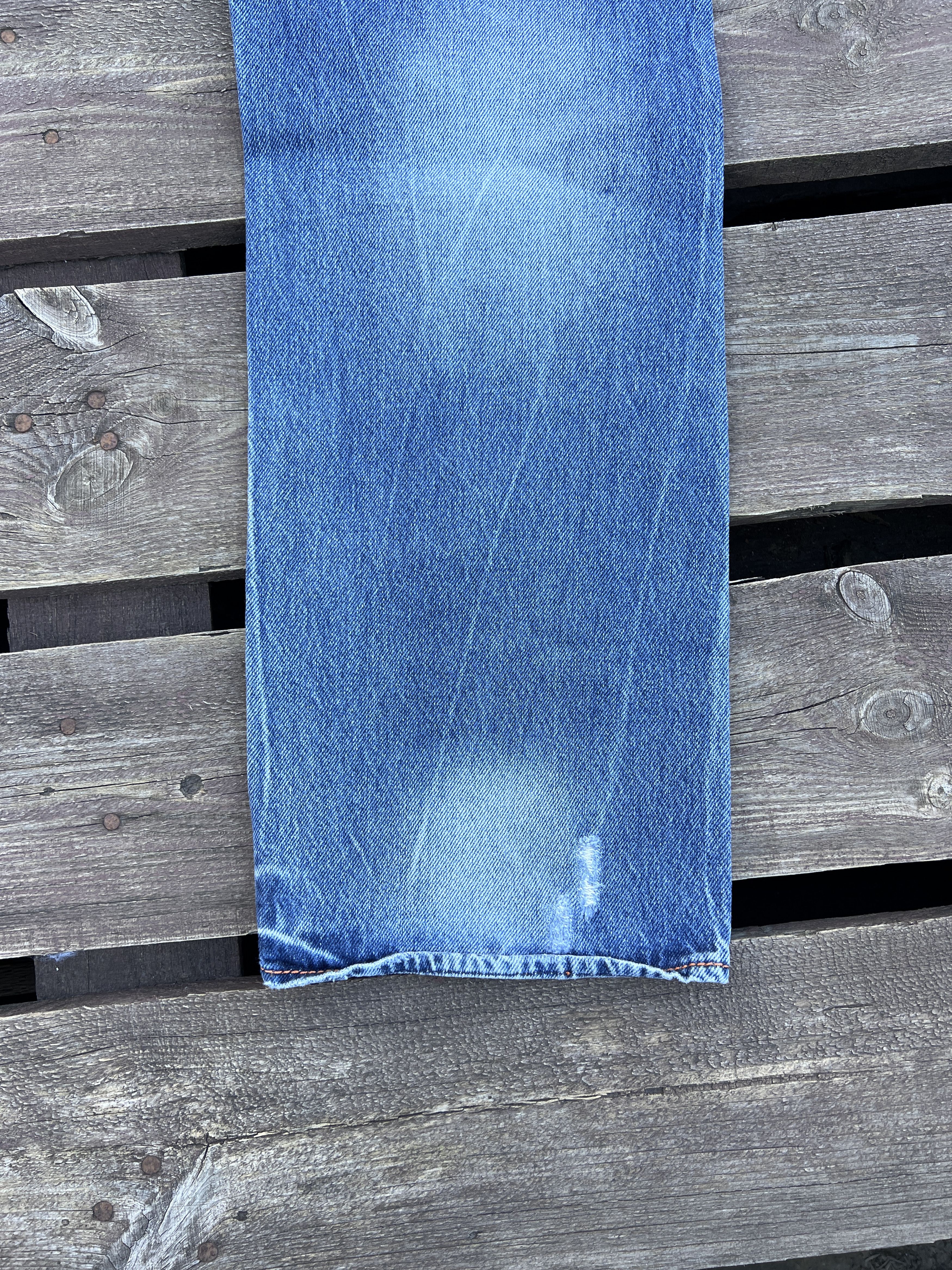Vintage Vintage Y2K 883 Police Avant Garde Distressed Denim Jeans Size US 34 / EU 50 - 10 Thumbnail