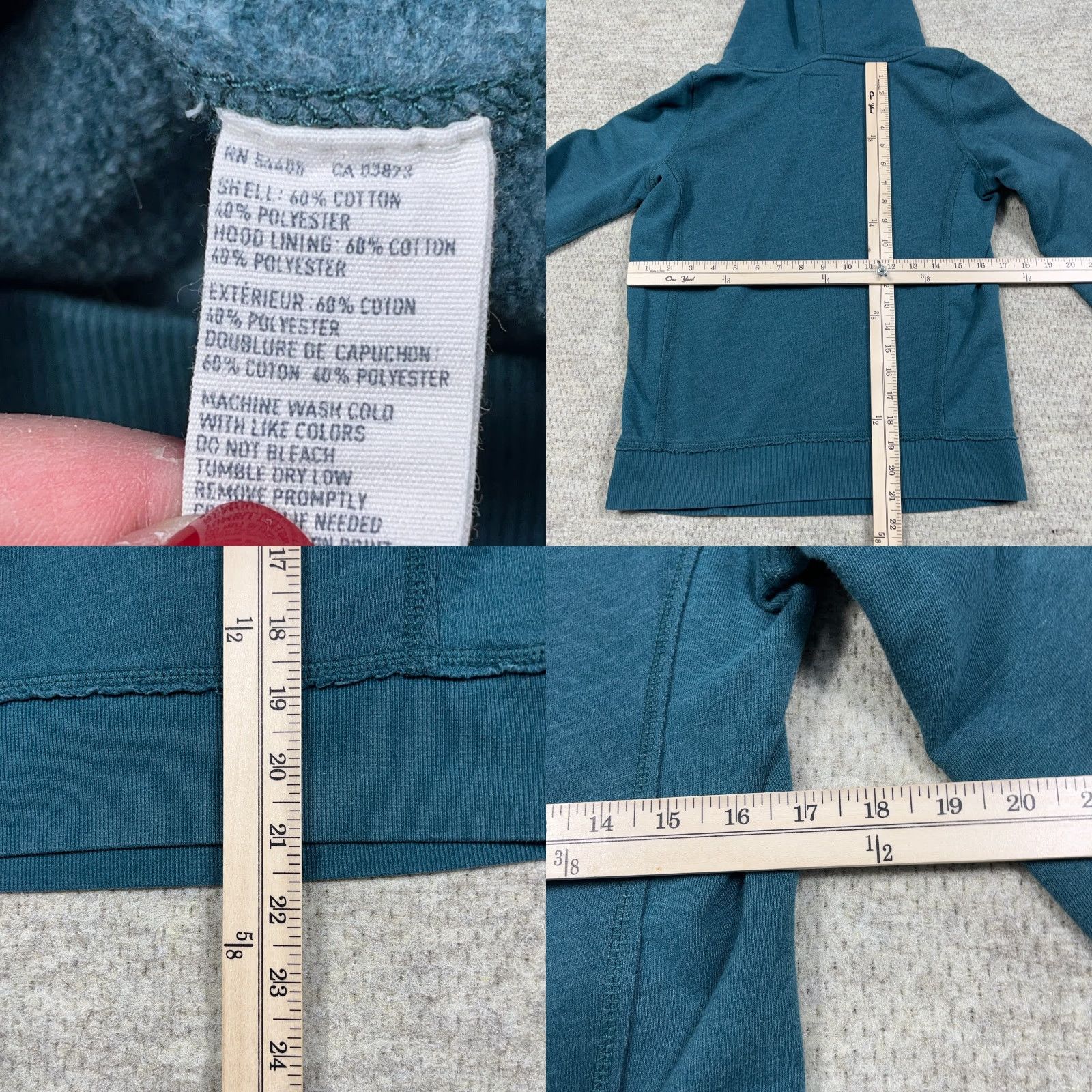 American Eagle Outfitters VINTAGE American Eagle Hoodie Women M Green Y2K AEO 2000s Spell Out Logo Pullover Hooded All Seasons Lined Pockets Modern Preppy Modern, 90s, 2000s? Size M / US 6-8 / IT 42-44 - 8 Thumbnail