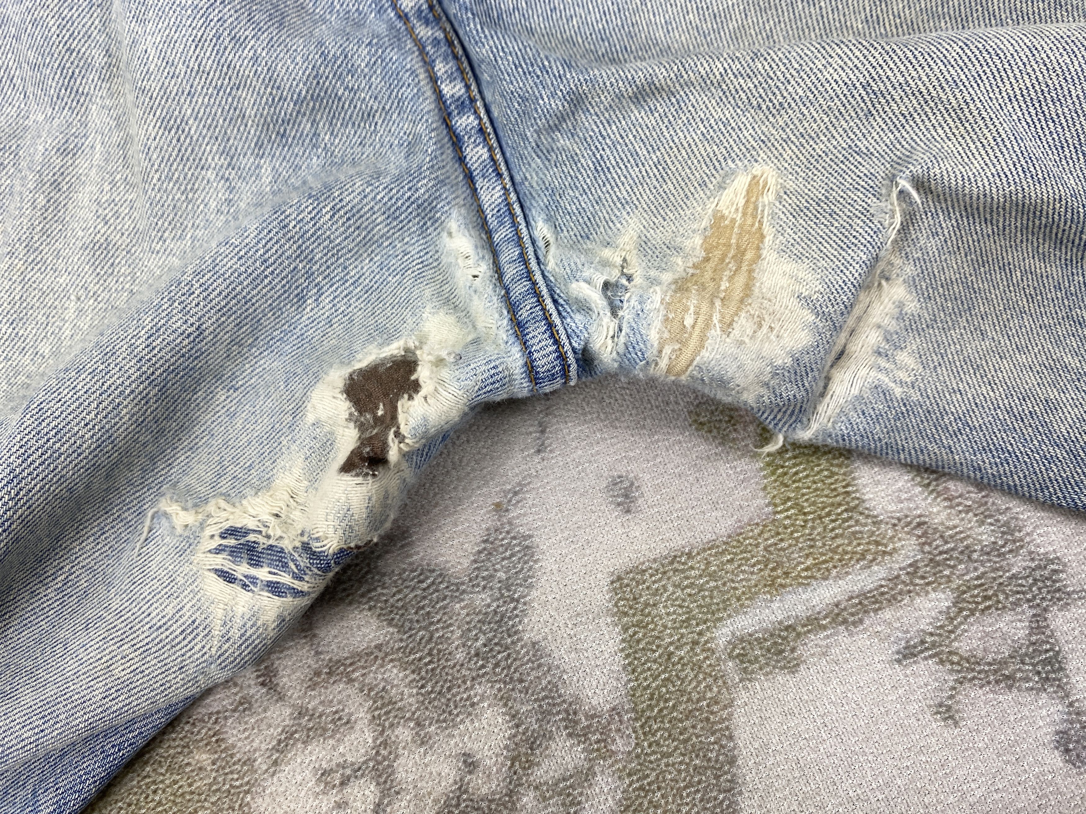 Levi's Light Blue Wash Vintage Levi's 560 38x30.5 Denim -JN1950 Size US 38 / EU 54 - 13 Thumbnail