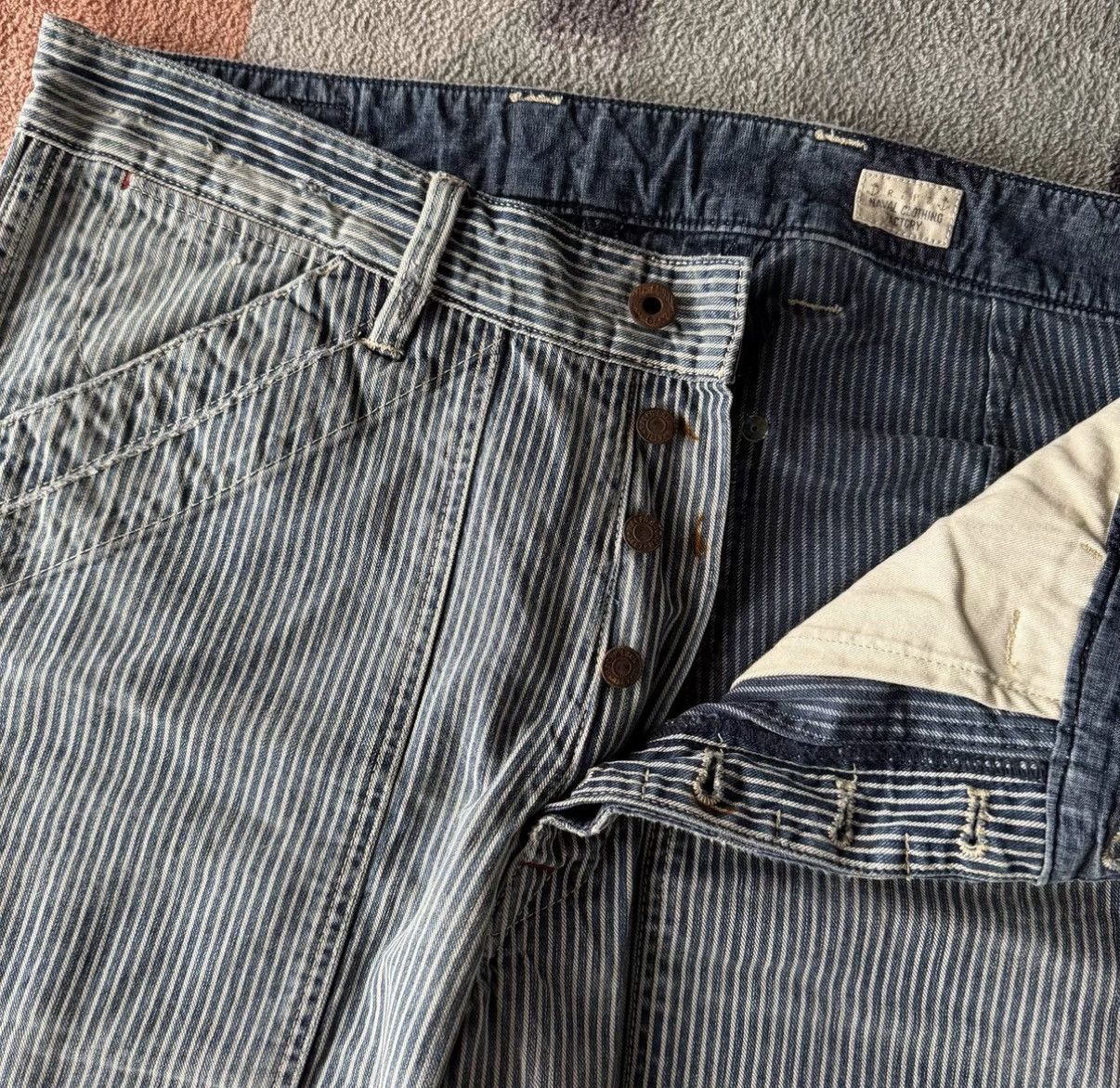 Polo Ralph Lauren Ralph Lauren Polo RL Striped Naval Deck Pants K22 Size US 32 / EU 48 - 4 Thumbnail