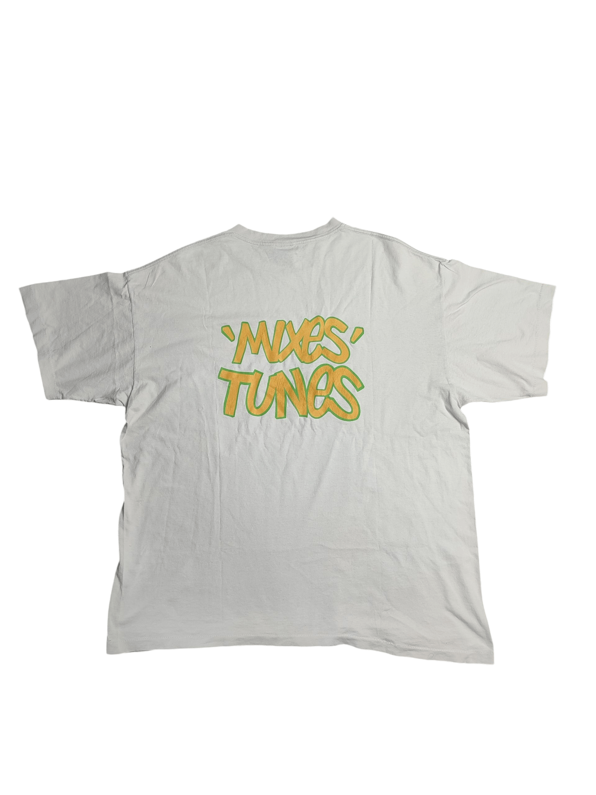 Stussy [DELETED] Stussy S2C Mixes Tunes 1990s Vintage Tshirt Size US XXL / EU 58 / 5 - 3 Thumbnail