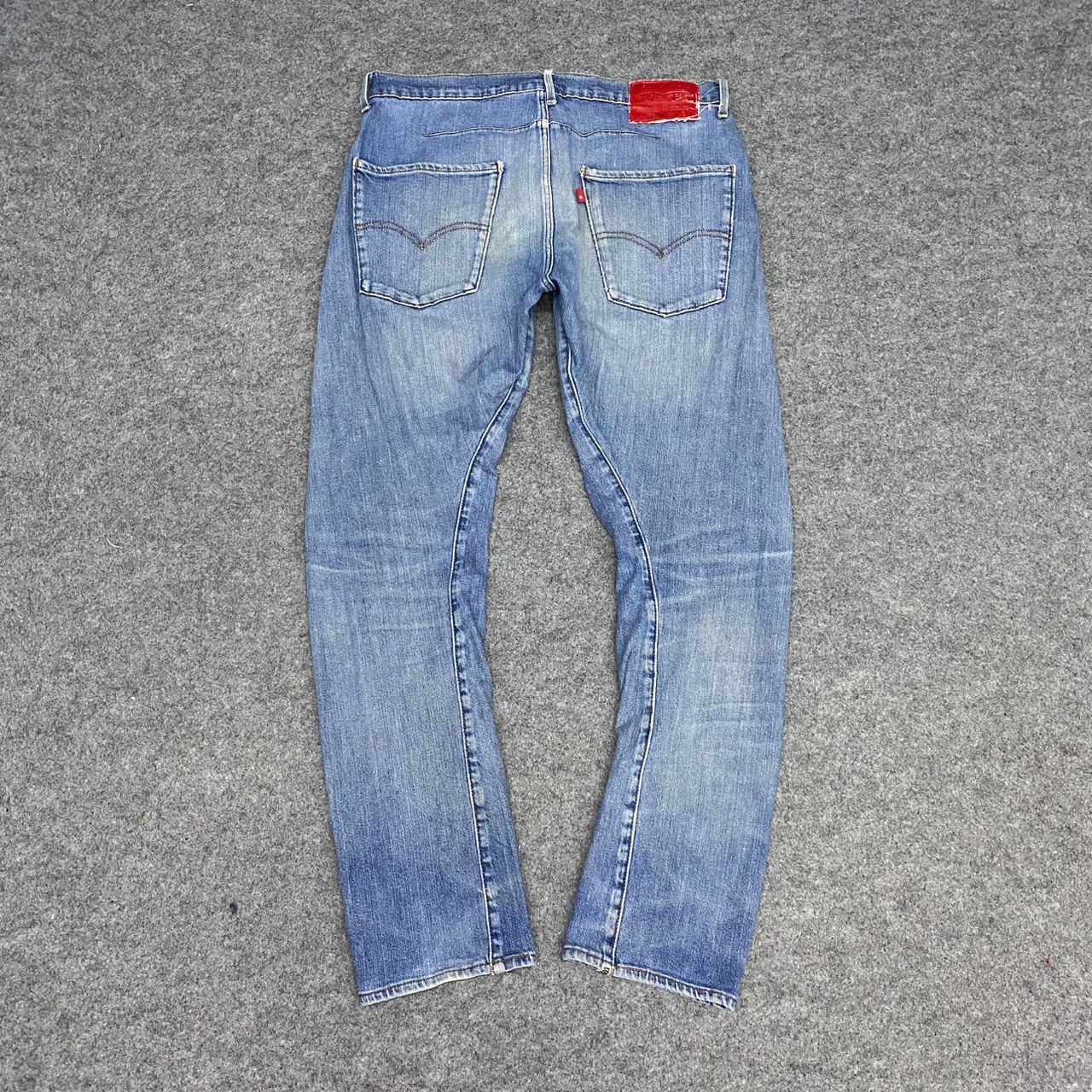 Levi's 💥Best Offer💥Vintage Levis Engineering Distressed Denim Size US 33 - 2 Thumbnail