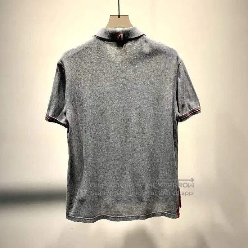 Thom Browne Thom Browne Gray Cotton Men's Polo Shirt . Size US M / EU 48-50 / 2 - 6 Thumbnail