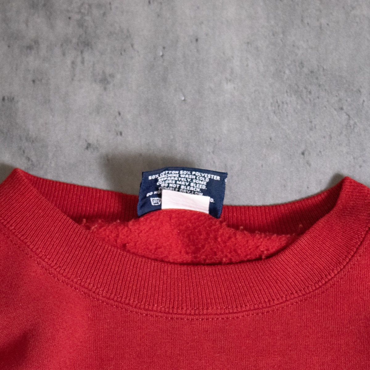 Jansport × Vintage Vintage 1990's Arkansas Razorback Burgundy Crew Neck Sweater Size US M / EU 48-50 / 2 - 6 Thumbnail