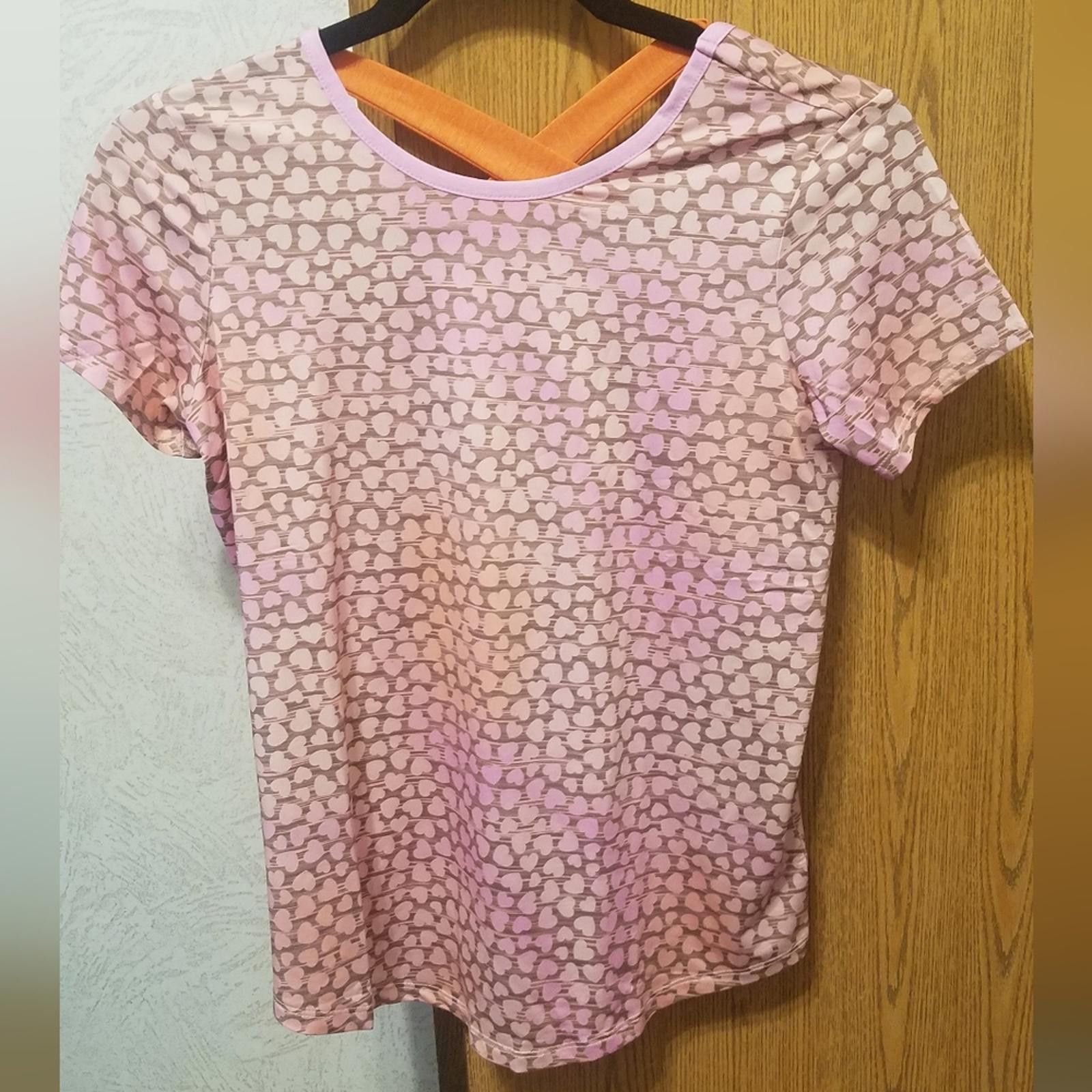 Lands' End NWT Lands End Pink Patterned Short Sleeve Top Size XL Size US XL / EU 56 / 4 - 1 Thumbnail