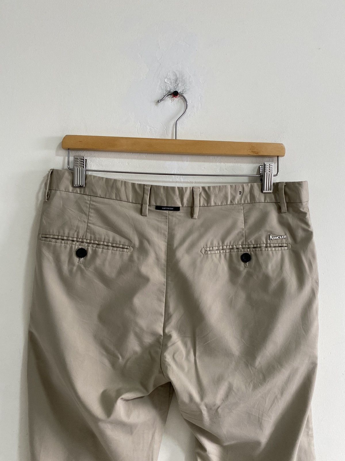 Moncler Moncler Chinos Pants Beige Easy Travel Size US 34 / EU 50 - 5 Thumbnail
