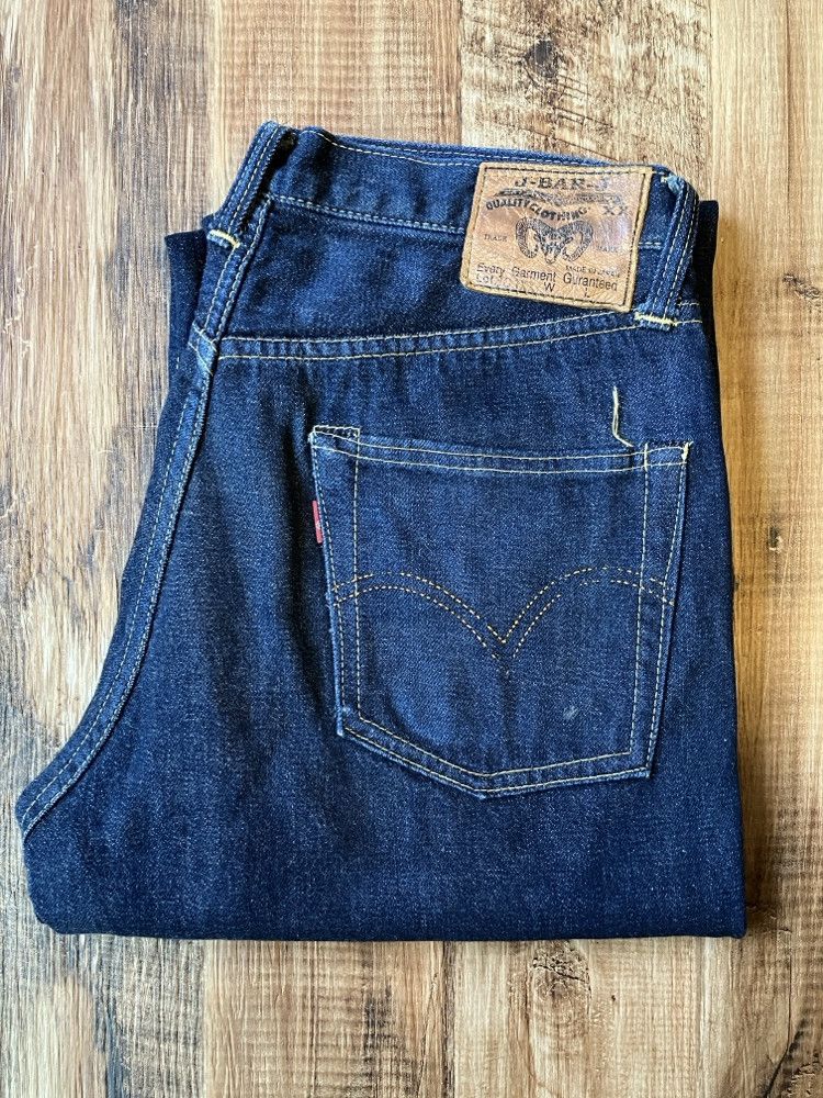Japanese Brand J-BAR-J 301XX W32 x L29 Vintage Japanese Selvedge Denim Size US 32 / EU 48 - 2 Thumbnail
