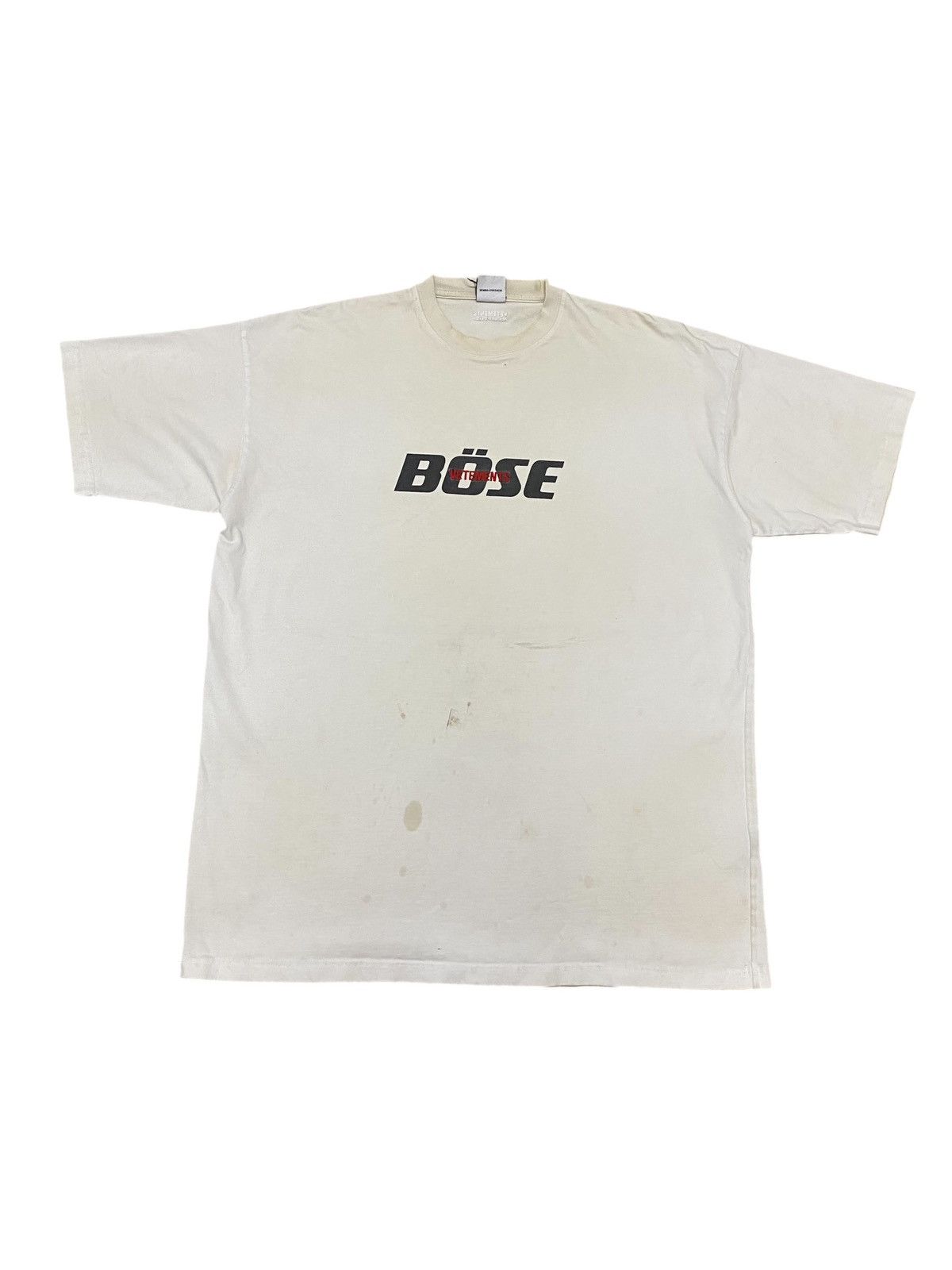Vetements Vetements BÖSE logo tshirt Size US S / EU 44-46 / 1 - 1 Thumbnail