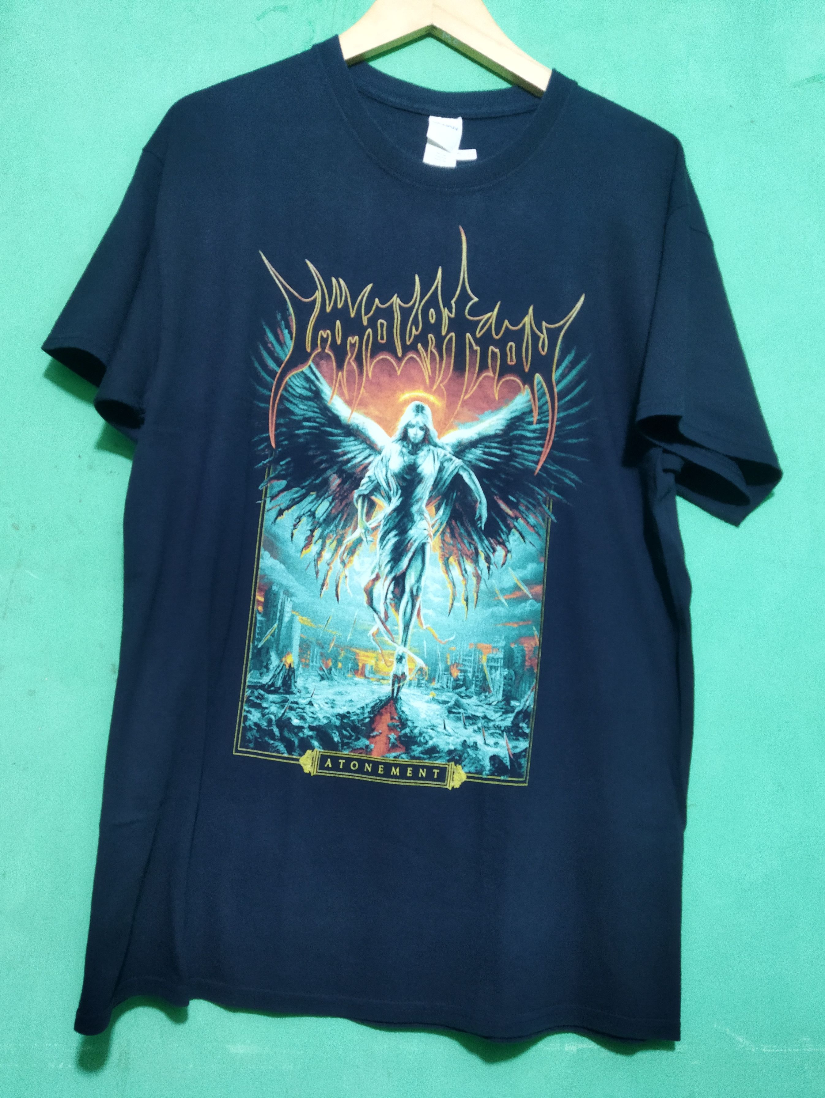Band Tees immolation American atonement 2017 Size US L / EU 52-54 / 3 - 1 Thumbnail