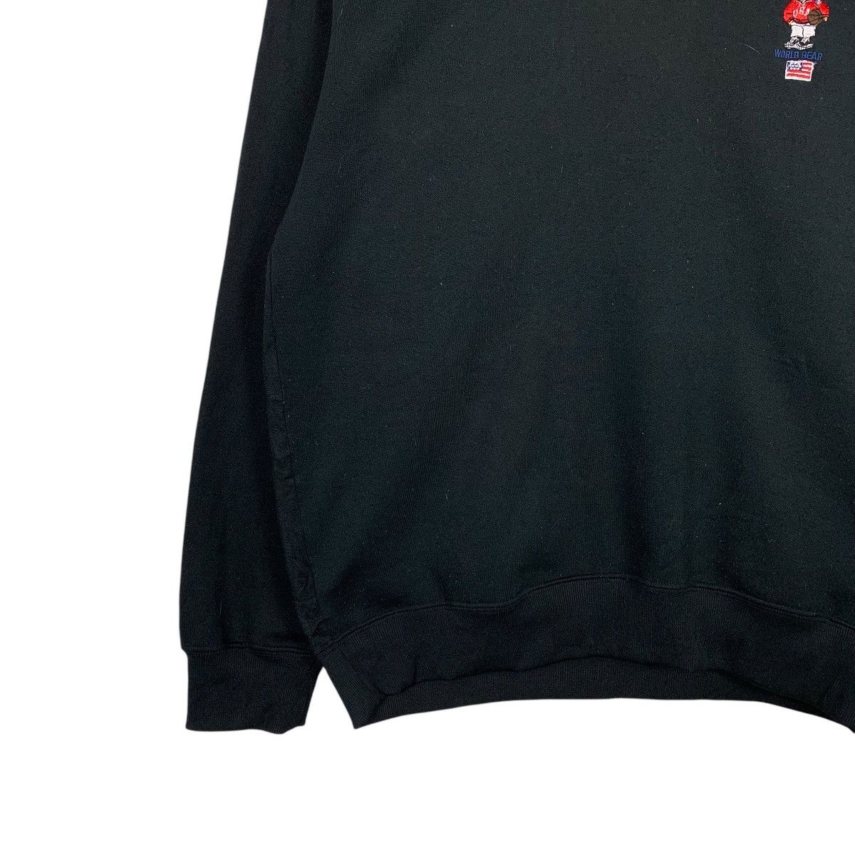 Japanese Brand World Bear Small Logo Crewneck Sweatshirt Size US L / EU 52-54 / 3 - 3 Thumbnail