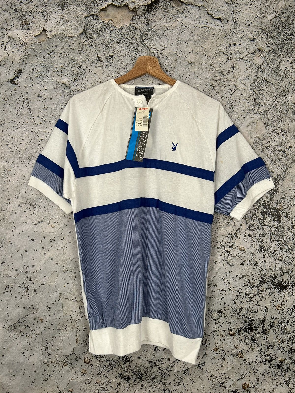 Playboy Vintage Playboy 80s/90s New Tee Rare Hype Streetwear Size US L / EU 52-54 / 3 - 1 Thumbnail