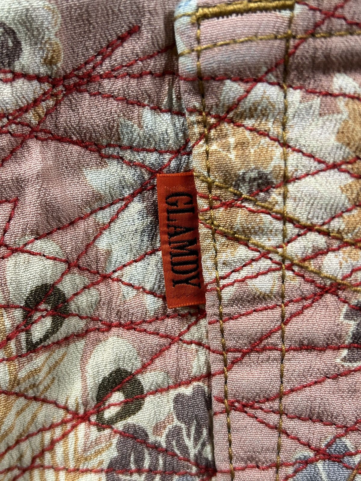 Japanese Brand × Kamakura Vintage Glamdy Japan Embroidery Sukajan Flowers Jeans Size US 28 / EU 44 - 12 Thumbnail