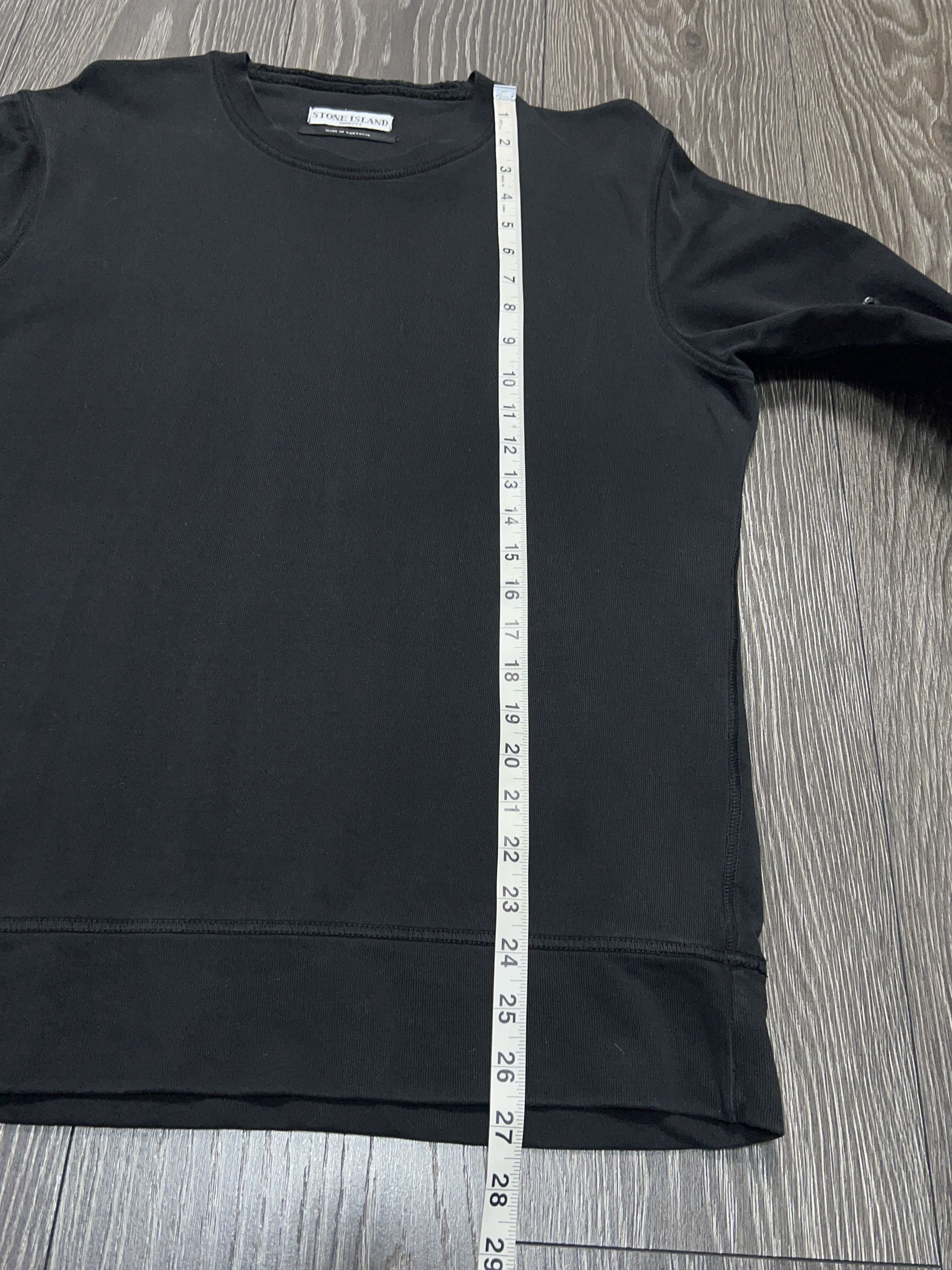 Stone Island Stone Island 2009 Black Cotton Sweatshirt Pullover Size L Size US L / EU 52-54 / 3 - 5 Thumbnail