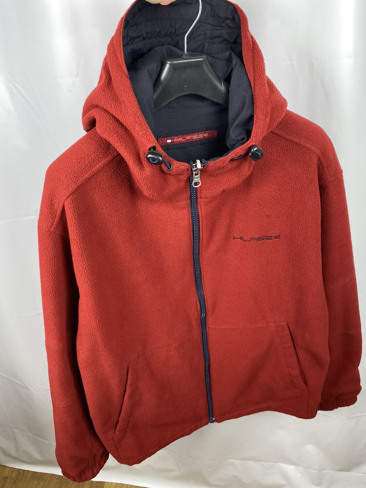 Tommy Hilfiger × Vintage Tommy Hilfiger Warm Reversible Jacket Hooded size XL Size US XL / EU 56 / 4 - 16 Thumbnail
