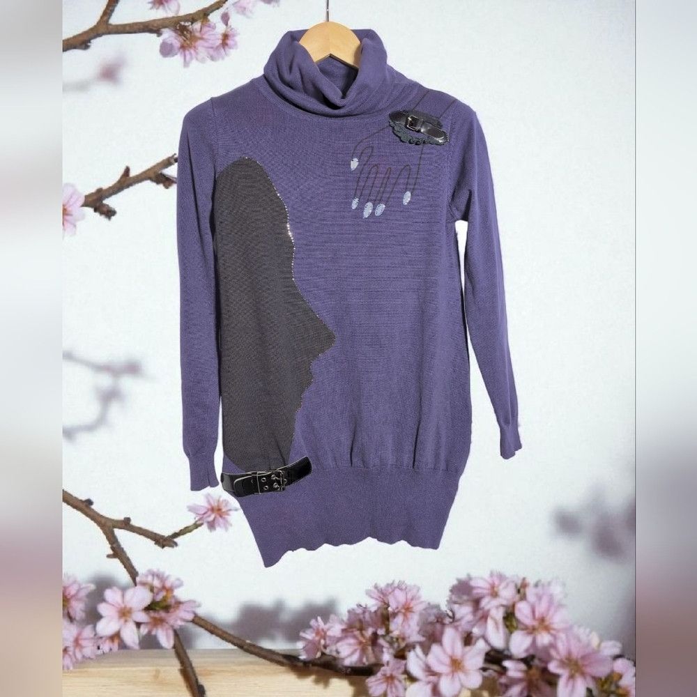 Other Matsumoto Kaneko Sz S Silhouette Nails And Buckles Purple W Size S / US 4 / IT 40 - 1 Thumbnail