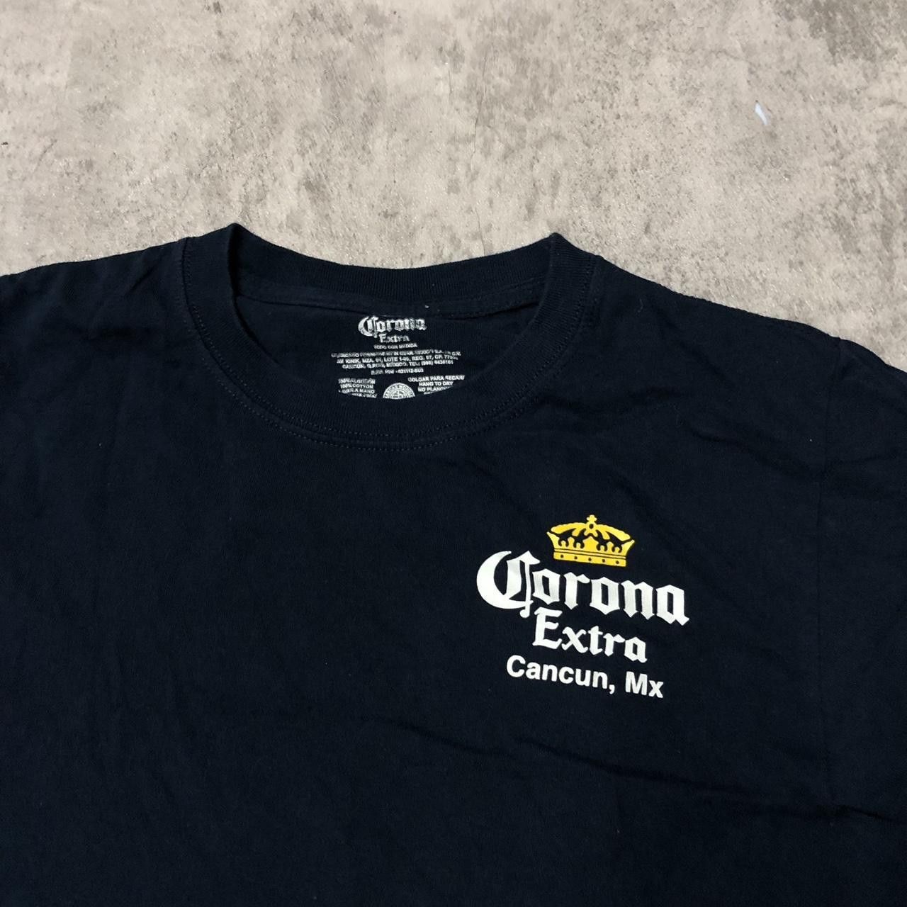 Other Black Corona Extra Cancun, Mexico T-shirt Size US M / EU 48-50 / 2 - 2 Thumbnail