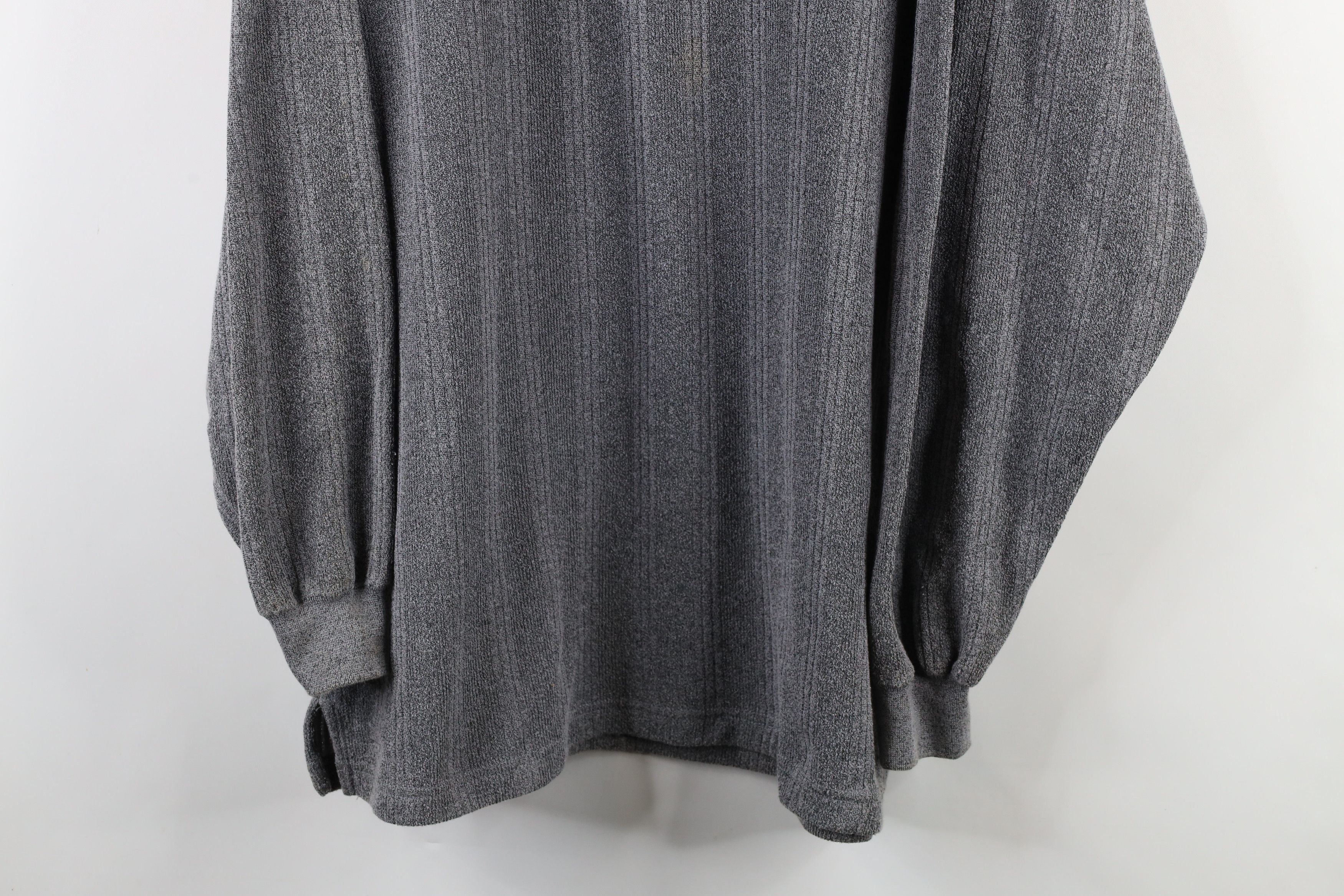 Vintage Vintage 90s Streetwear Knit Fleece Collared Polo Sweater Size US XL / EU 56 / 4 - 3 Thumbnail