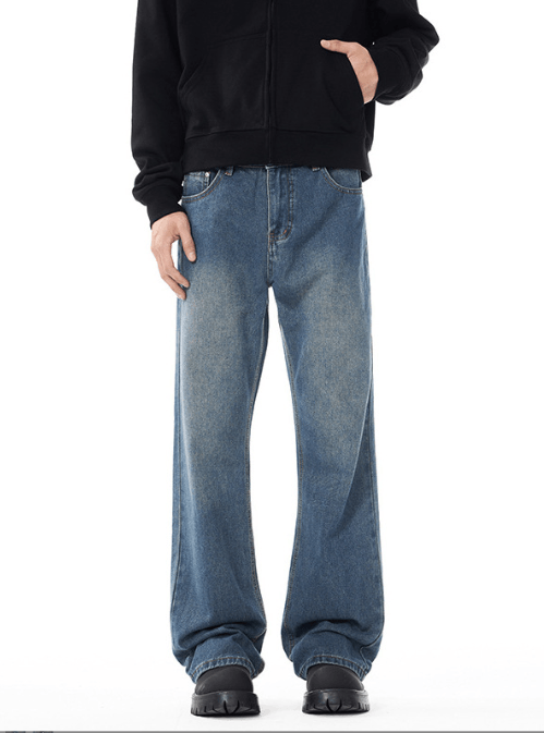 Japanese Brand × Jean American style trendy slim fit men's flared distressed jeans Size US 32 / EU 48 - 2 Thumbnail