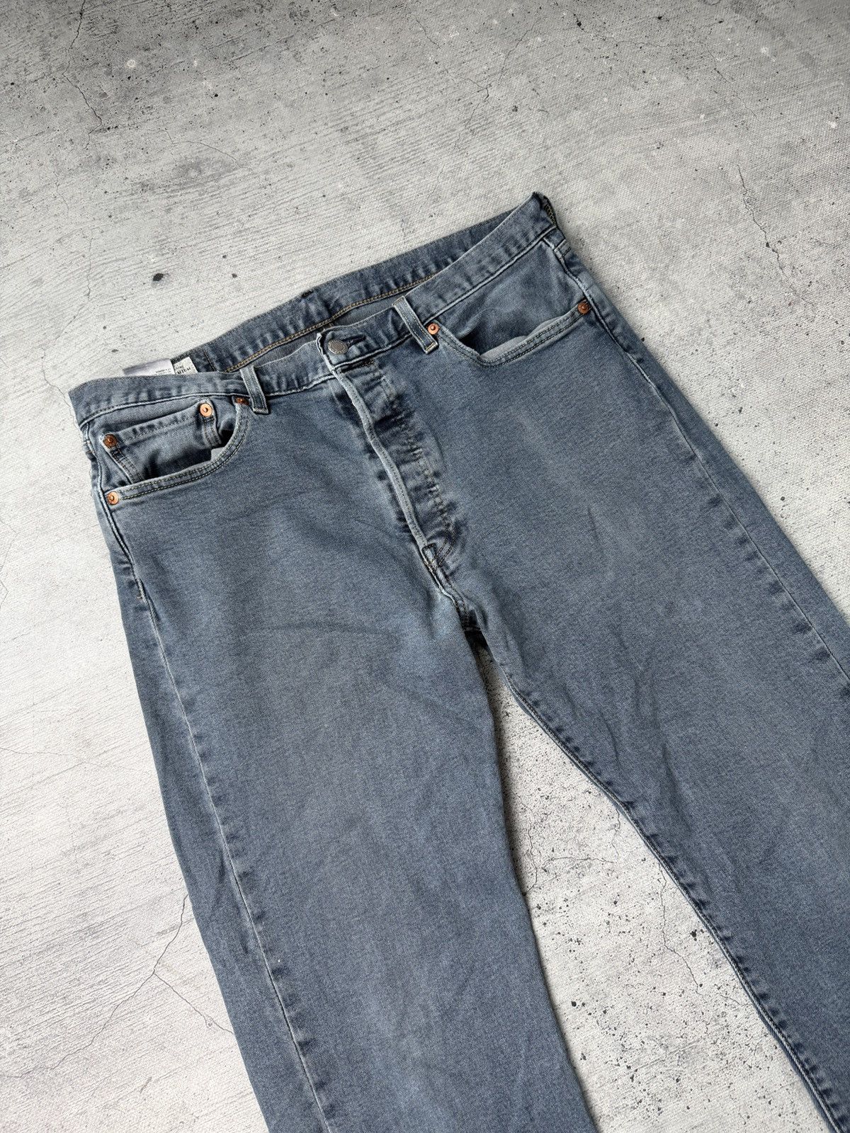 Levi's 90s Vintage Levi’s 501 USA Made Denim Jeans W34 L34 Size US 34 / EU 50 - 7 Thumbnail