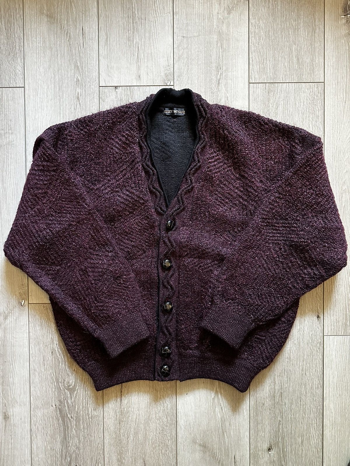 Issey Miyake Issey Miyake 90s Knit Cardigan | Grailed 