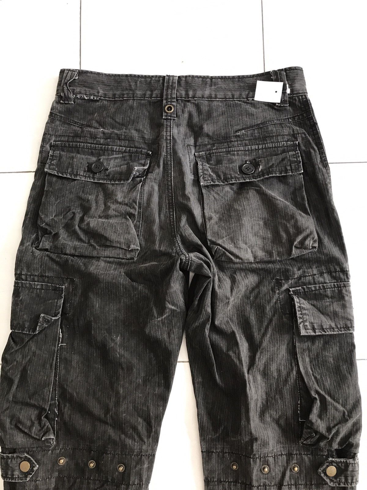 Japanese Brand Rain six pocket punk bondage design pants Size US 31 - 5 Thumbnail