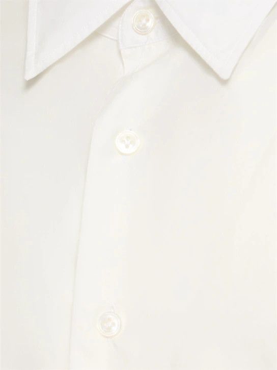 Lardini o1lsvrm0425 Cotton Poplin Shirt in White Size US L / EU 52-54 / 3 - 5 Thumbnail